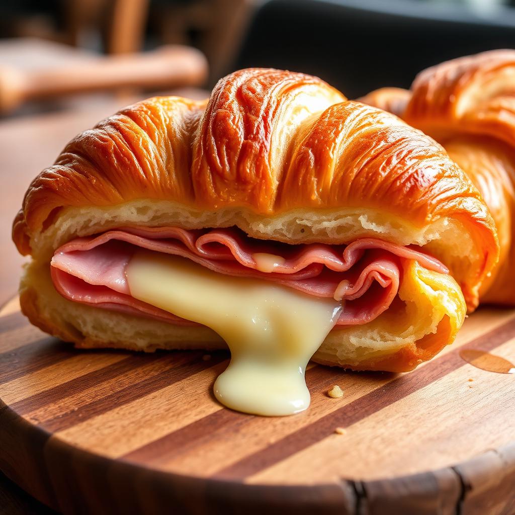 Ham & Gruyère Croissant